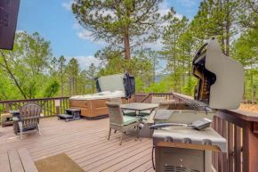Deck and Hot Tub, 5 Mi to Skiing Angel Fire Cabin!